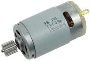 Samochody dla dzieci - SILNIK, SILNICZEK 12V 18000 + kable + wtyczka, model 390